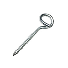 Factory Direct Sale Bolt Stainless Steel Cable Wire Fixing Nail Eye Hook Pigtail Screw